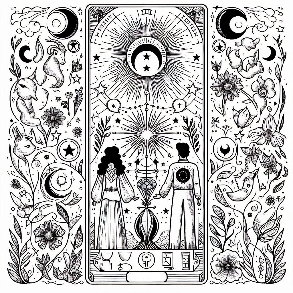 Magus Holding Tarot Cards